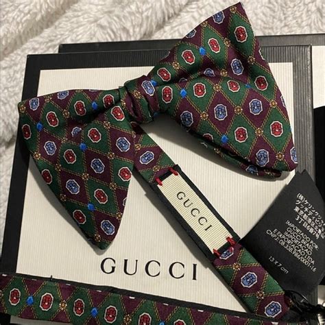 gucci bow tir|Gucci bow tie sale.